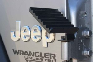 Jeep Wrangler Foot Pegs - Fishbone Offroad - FB21082 - Black - `18-`27